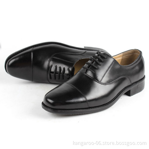 Men Oxford Vulcanize Rubber Sole Dress Shoe Lether Shoes